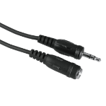 Hama 00205105 audio cable 5 m 3.5mm Black