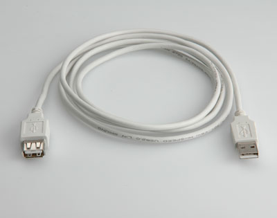 Value USB 2.0 Cable, A - A, M/F 1.8 m