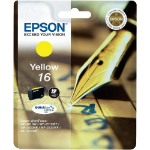 Epson C13T16244020/16 Ink cartridge yellow Blister Radio Frequency, 165 pages 3.1ml for Epson WF 2010