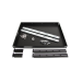 StarTech.com 1U Sliding Server Rack Mount Keyboard Shelf Tray, 55lbs (25Kg), 22in (55cm) Deep Steel Pull Out Drawer for 19" AV, Network Equipment Rack