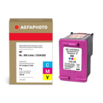 AgfaPhoto APHP300C inktcartridge 1 stuk(s) Compatibel Normaal rendement Cyaan, Magenta, Geel