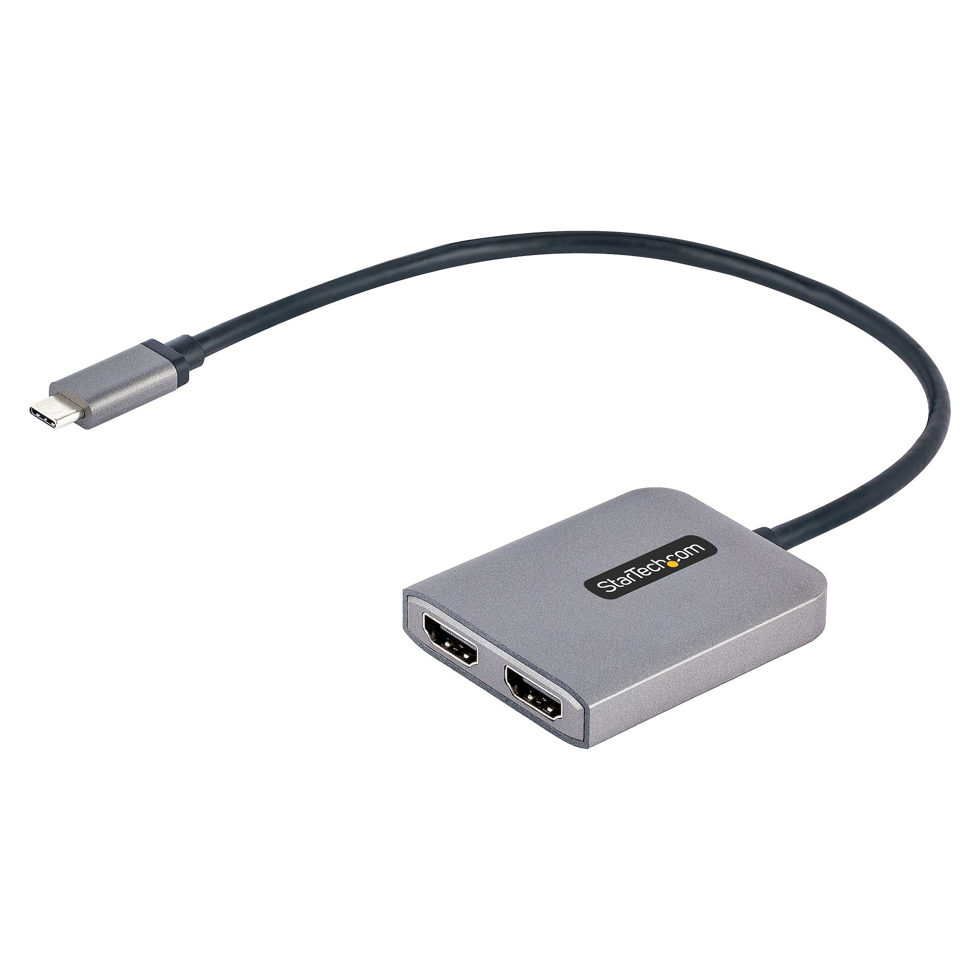 Image of StarTech.com USB-C to Dual HDMI MST HUB - Dual HDMI 4K 60Hz - USB...