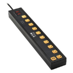 Eaton TLP1010USB surge protector Black 10 AC outlet(s) 110 - 125 V 118.1" (3 m)