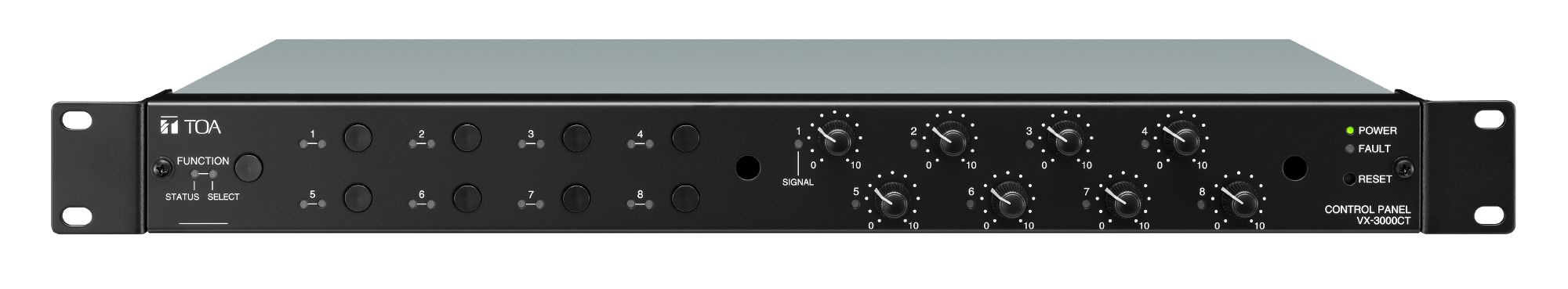 TOA VX-3000CT Public Address (PA) equipment part / accessory Black 20