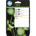 HP 6ZC69AE#301/953 Ink cartridge multi pack Bk,C,M,Y Blister Multi-Tag 20ml + 3x9ml Pack=4 for HP OfficeJet Pro 7700/8210/8710