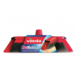 Vileda 151221 broom Indoor Soft / Hard bristle Polyethylene terephthalate (PET), Rubber Black, Grey, Red