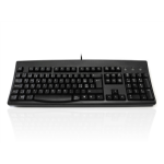 Accuratus 260 keyboard USB QWERTZ Swiss Black