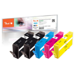Peach PI300-601 inktcartridge Zwart, Cyaan, Magenta, Geel
