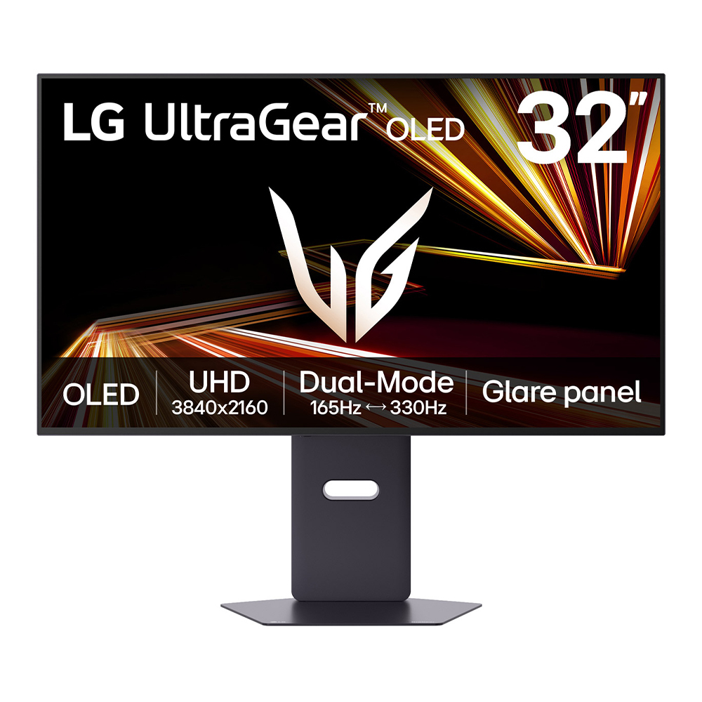 LG UltraGear OLED GX8 32GX850A-B 4K UHD Dual-Mode: 165Hz -330Hz gaming