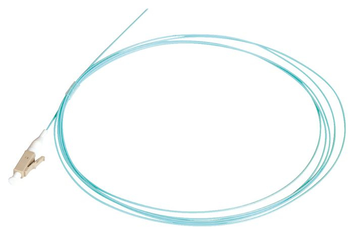 Image of Lanview LVO231394 fibre optic cable 2 m LC OM3 Aqua colour
