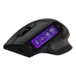 Turtle Beach Command Series MC7 Wireless Gaming Mouse - Built‑In Touchscreen Command Display, True 8K Polling, Owl‑Eye 30K DPI Optical Sensor, Tri‑Mode Connectivity, Titan Optical Switches