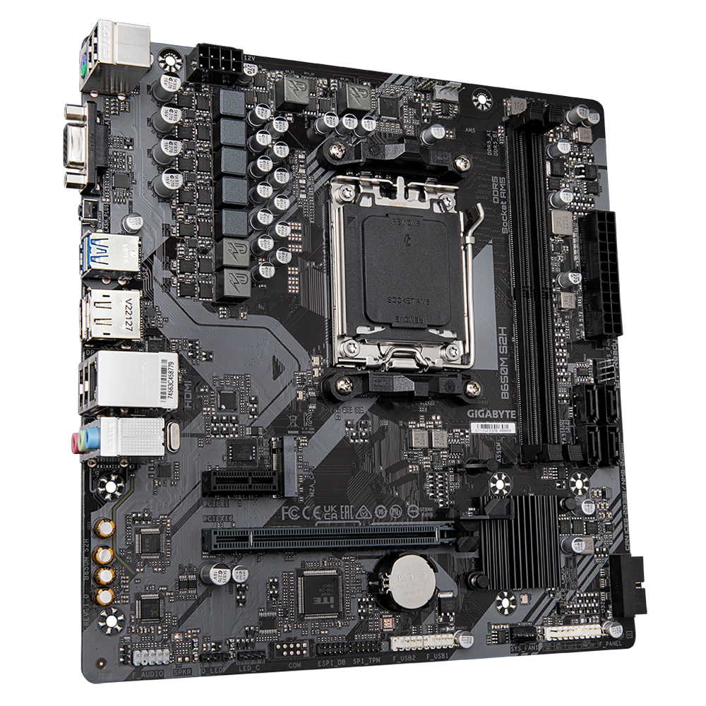Image of Gigabyte B650M S2H motherboard AMD B650 Socket AM5 micro ATX