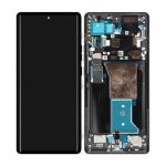 Motorola Genuine Motorola Edge 40 Pro | Replacement OLED Touch Screen Assembly With Frame | Black | 5D68C21986 | XT2301 | Authorised