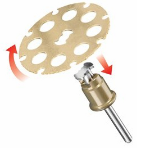 Dremel EZ SpeedClic: snijschijf voor hout.