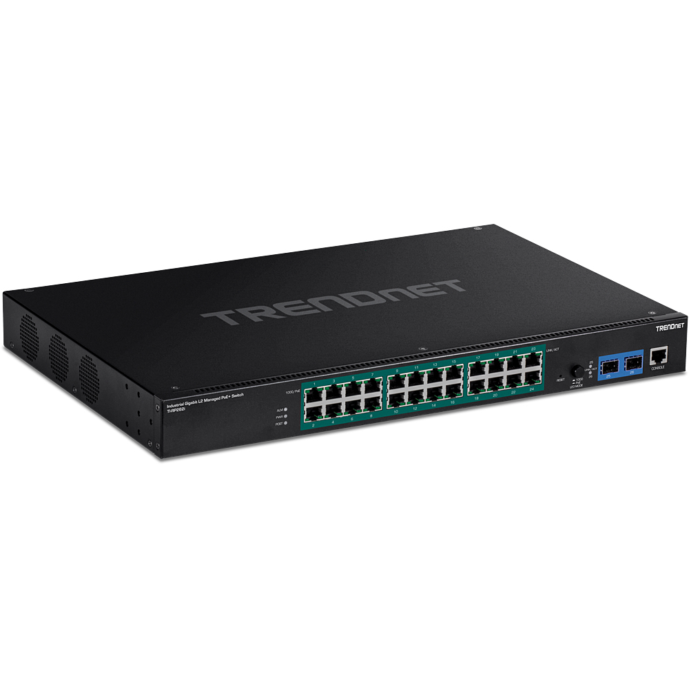 Photos - Switch TRENDnet TI-RP262i Managed L2 Gigabit Ethernet  Power ove (10/100/1000)