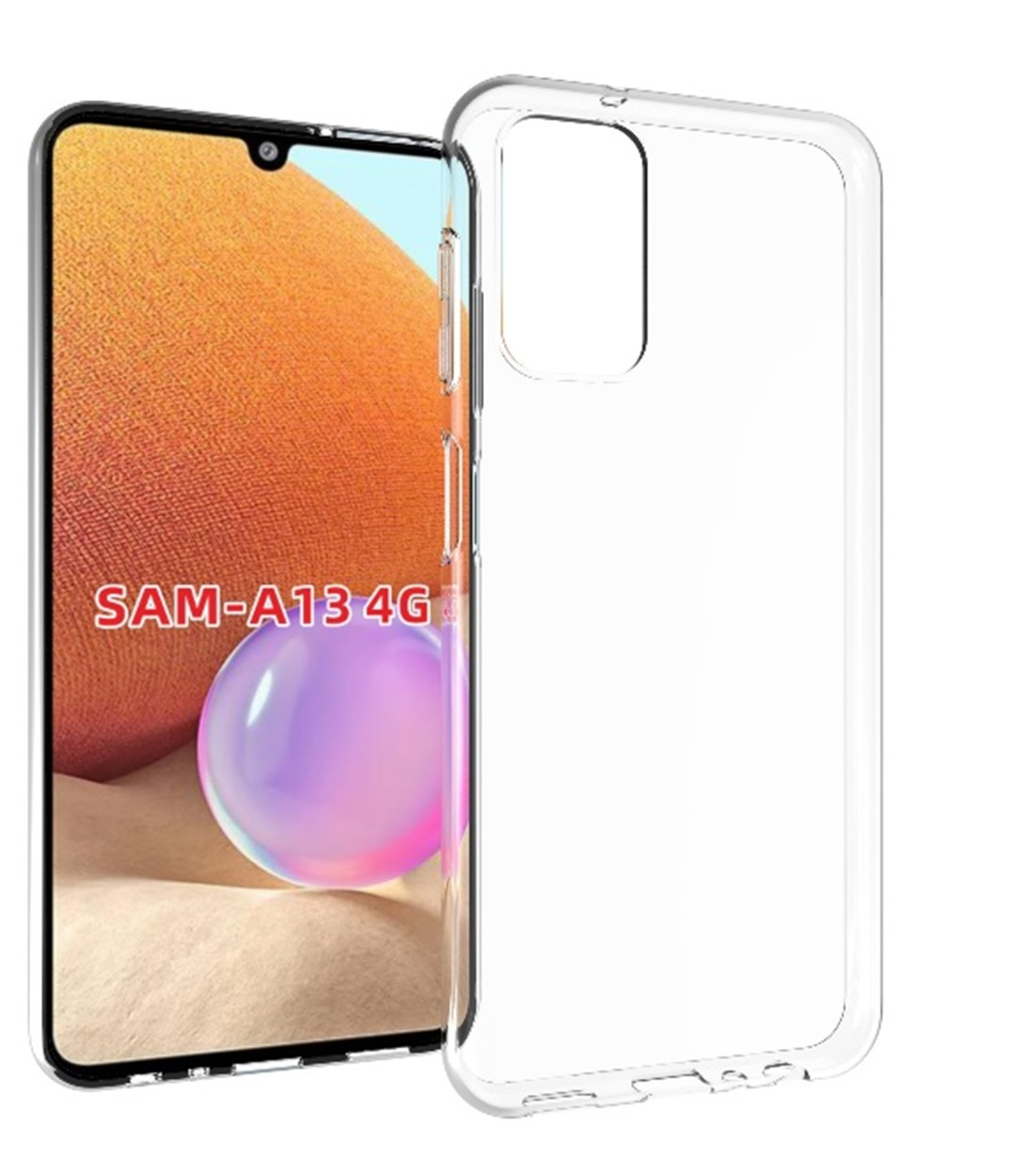 JLC Samsung A13 5G Clear Gel Case compatible with the A04s