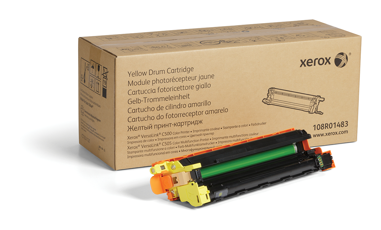Image of Xerox 108R01483 Drum kit yellow, 40K pages for Xerox VersaLink C 500