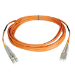 Tripp Lite N320-01M Duplex Multimode 62.5/125 Fiber Patch Cable (LC/LC), 1M (3 ft.)