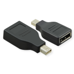 VALUE 12.99.3161 cable gender changer Mini DisplayPort DisplayPort Black