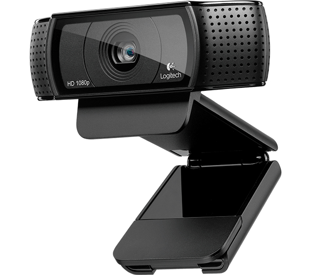 Image of Logitech HD Pro C920 webcam 1920 x 1080 pixels USB 2.0 Black