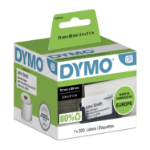 Dymo S0929100 DirectLabel-etikettes / Visiting-cards white 89mm x51mm for Dymo LW 550 60mm/60mm