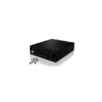 ICY BOX IB-148SSK-B 13.3 cm (5.25") Storage drive tray Black