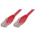 Microconnect Cat5e UTP 3m networking cable Red U/UTP (UTP)