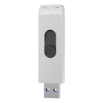 HP HPFD819W-A-64 USB flash drive 64 GB USB Type-A 3.2 Gen 2 (3.1 Gen 2) Silver