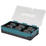Makita E-16592 krachtdop Krachtdoppenset Zwart, Blauwgroen