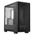 ASUS A21 Gaming Case w/ Glass Window Micro ATX Mesh Front 380mm GPU & 360mm Radiator Support Black
