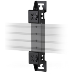 B-Tech SYSTEM X - Adjustable Height and Depth Rail Mounting Bracket