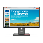 Lenovo ThinkVision P24QD-40 computer monitor 60.5 cm (23.8") 2560 x 1440 pixels Quad HD LCD Black