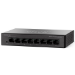 Cisco SG100D-08 Unmanaged L2 Gigabit Ethernet (10/100/1000) Black