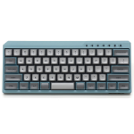 FILCO Majestouch MINILA-R Convertible keyboard Universal USB + Bluetooth QWERTY US English Blue, Grey