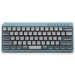 FILCO Majestouch MINILA-R Convertible keyboard Universal USB + Bluetooth QWERTY US English Blue, Grey