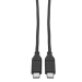 Tripp Lite U040-C03-C USB cable USB 2.0 35.4" (0.9 m) USB C Black