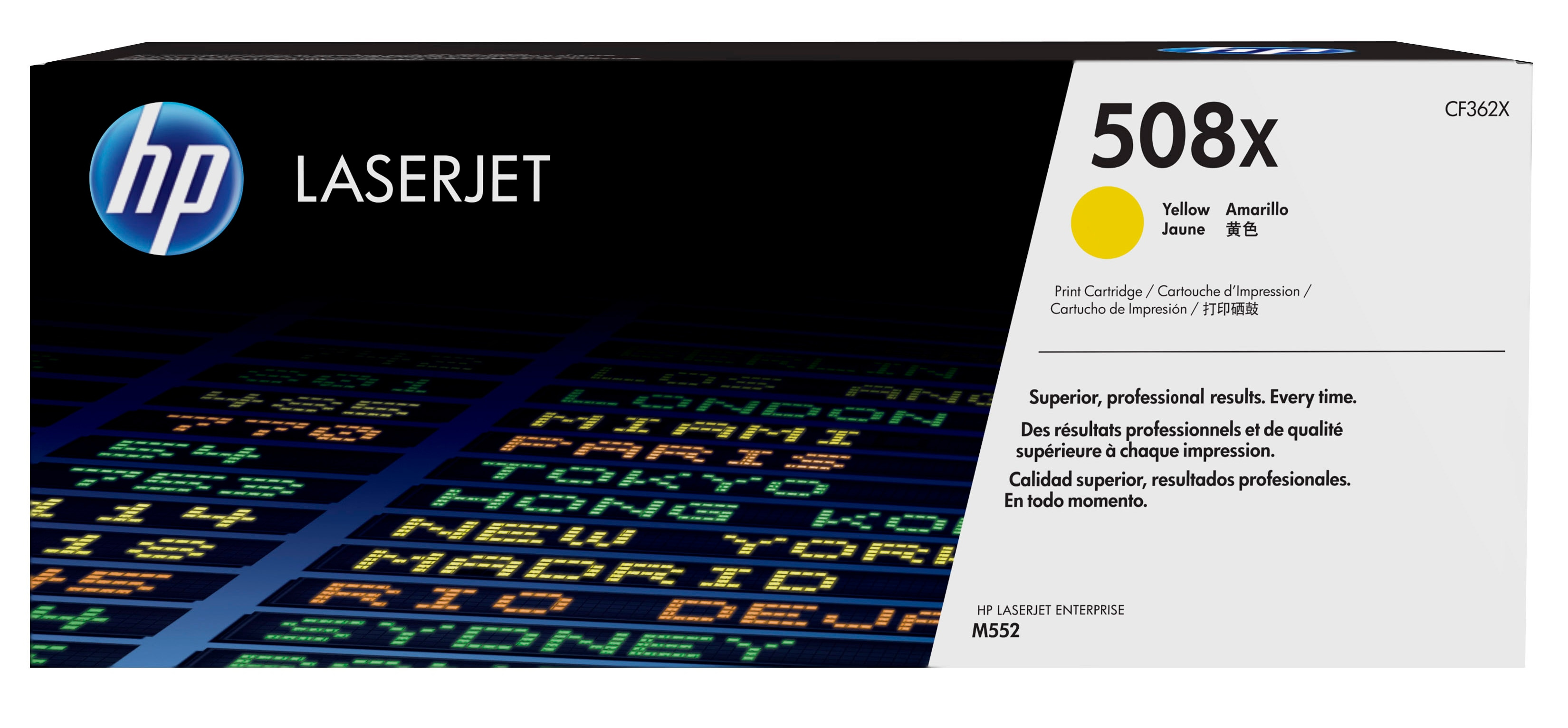 Image of HP CF362X/508X Toner cartridge yellow, 9.5K pages ISO/IEC 19798...