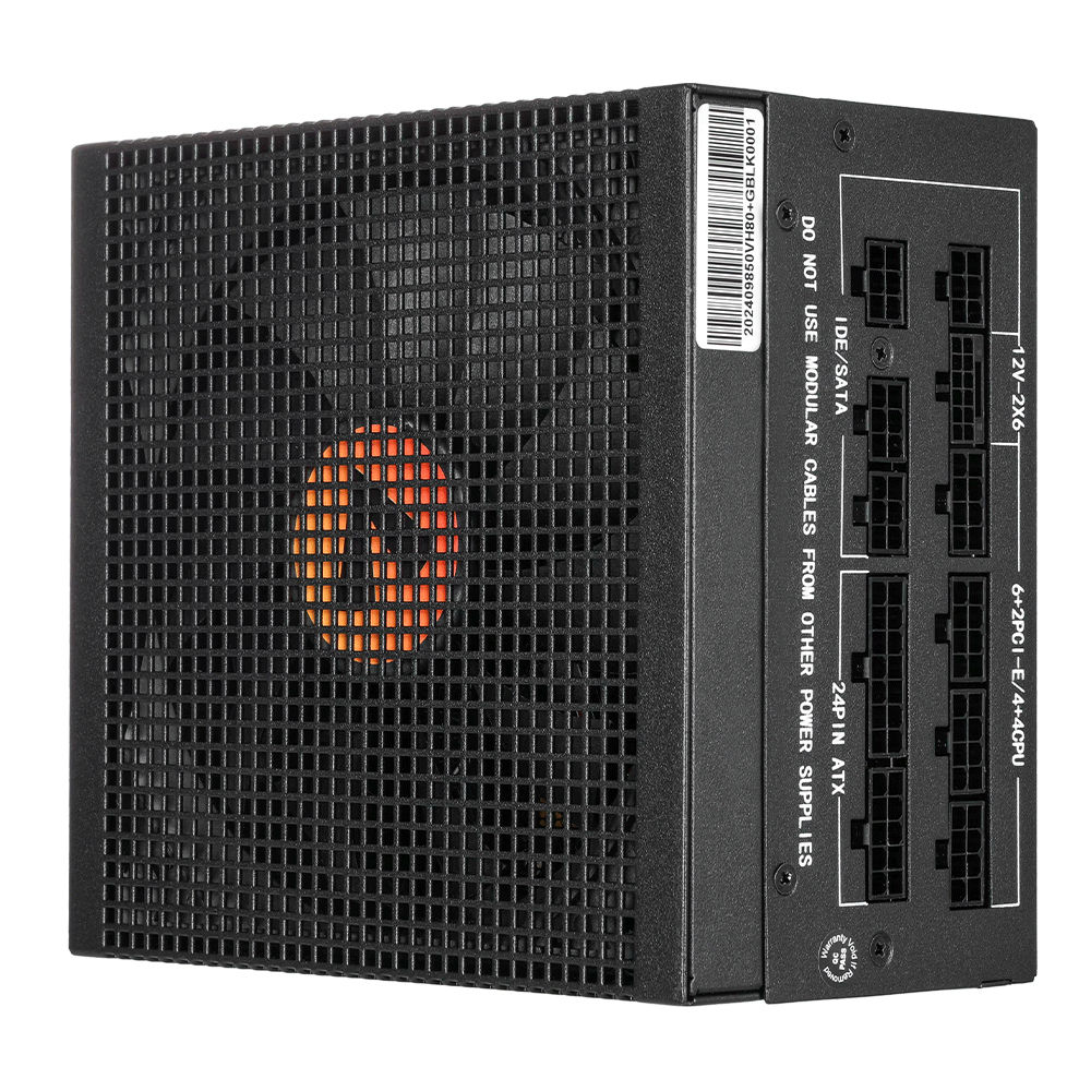 Vida Black/Gold 850W Heracles Atx 3.1 Gaming Psu. 80+ Fully Modular.
