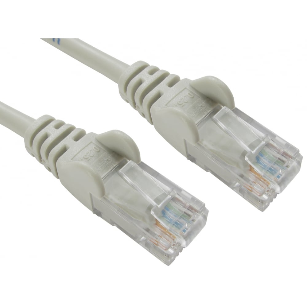 Image of Cables Direct 2m Economy 10/100 Networking Cable - Grey