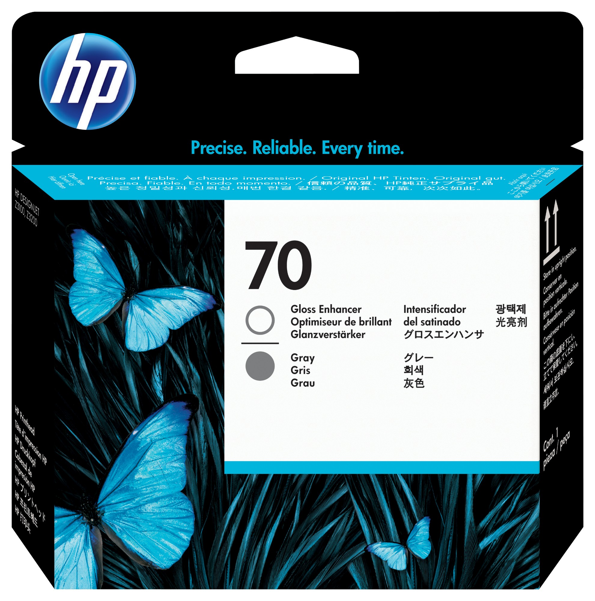 HP C9410A|70 Printhead cartridge Glossy Optimizer + gray 130ml for HP DesignJet Z 3100/3200