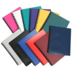 MARBIG DISPLAY BOOK A4 REFILLABLE 40 POCKET ASSORTED PACK 12