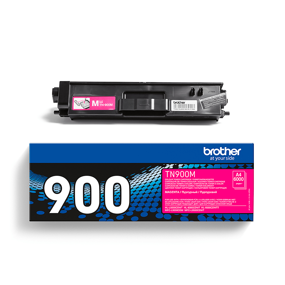 Brother TN-900M Toner-kit magenta, 6K pages ISO/IEC 19798 for Brother HL-L 9200/MFC-L 9550