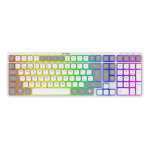 Acteck Techno Pro TI790 teclado Hogar / Oficina RF inalámbrico + bluetooth QWERTY Español Negro