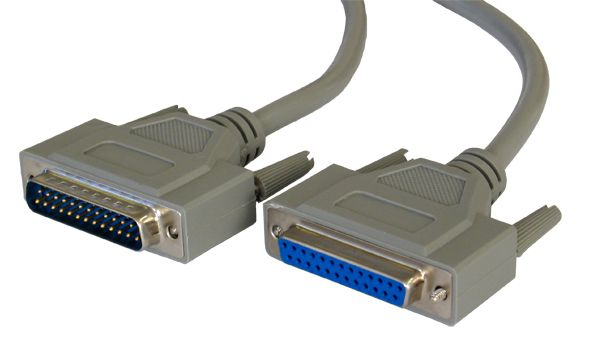 Cables Direct D25-D25 serial cable 2 m