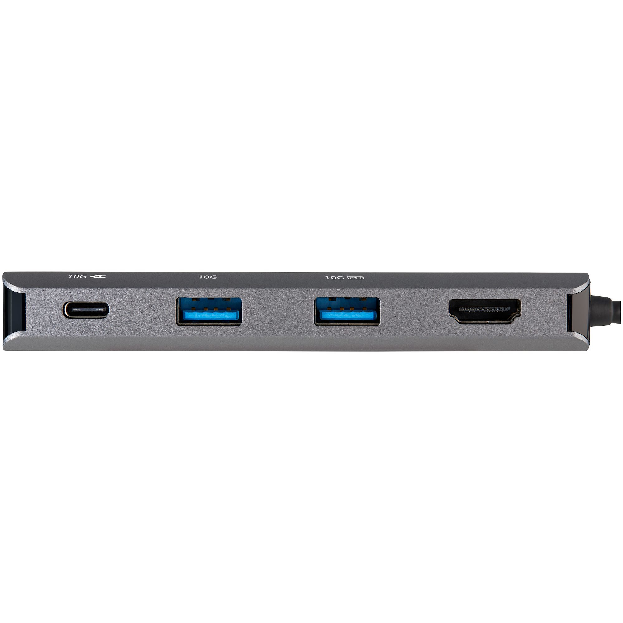 StarTech.com USB C Multiport Adapter - 10Gbps USB Type-C Mini Dock with 4K 30Hz HDMI - 100W Power Delivery Passthrough - 3-Port USB Hub, GbE - USB 3.1/3.2 Gen 2 Laptop Dock - 10" Cable