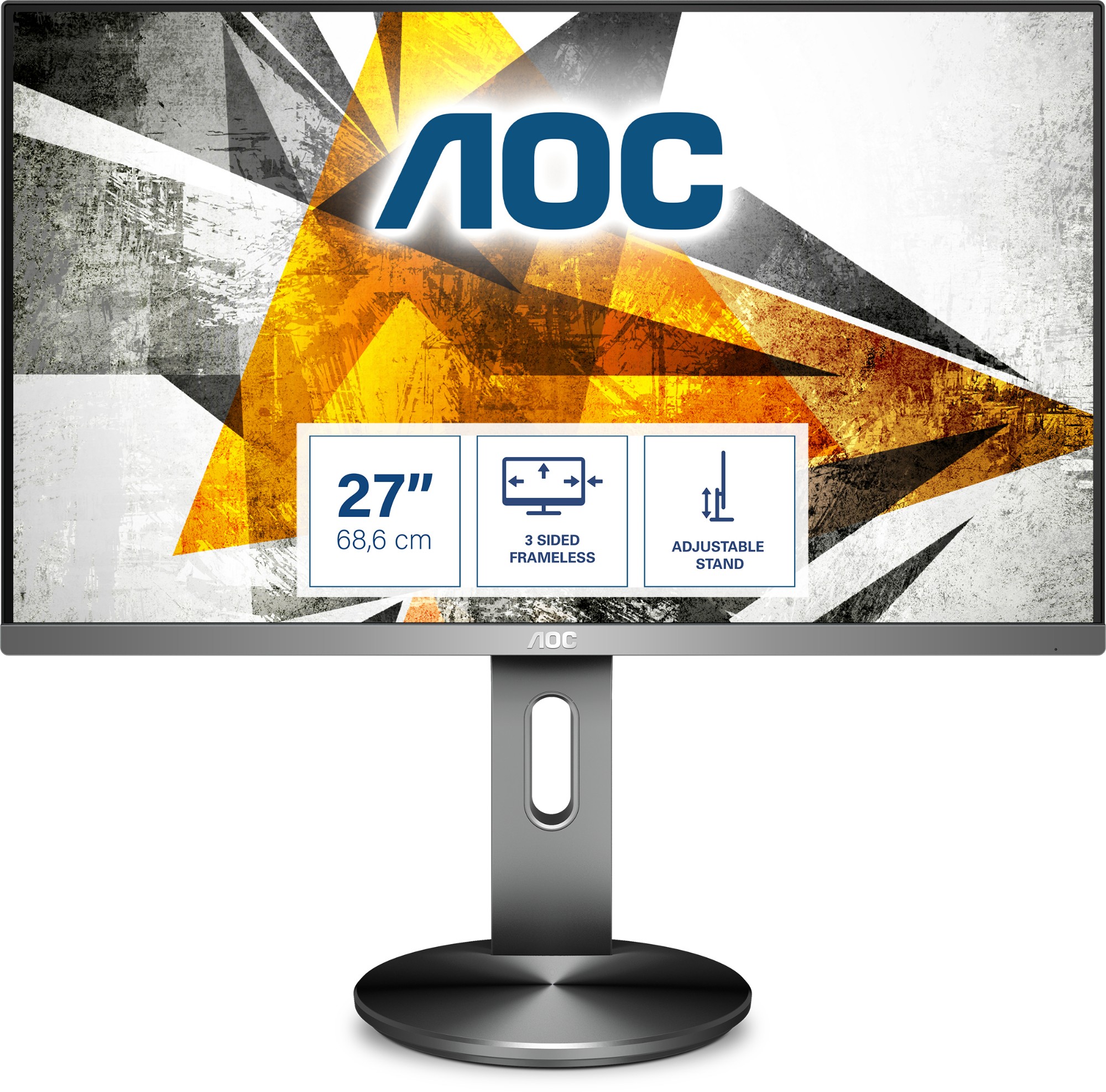 AOC 90 Series I2790PQU/BT computer monitor 68.6 cm (27") 1920 x 1080 pixels Full HD LED Black