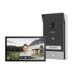 EZVIZ HP7 sistema de intercomunicación de video 17.8 cm (7") Negro, Plata