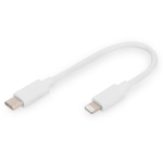Digitus Lightning to USB-C data/charging cable, MFI-certified