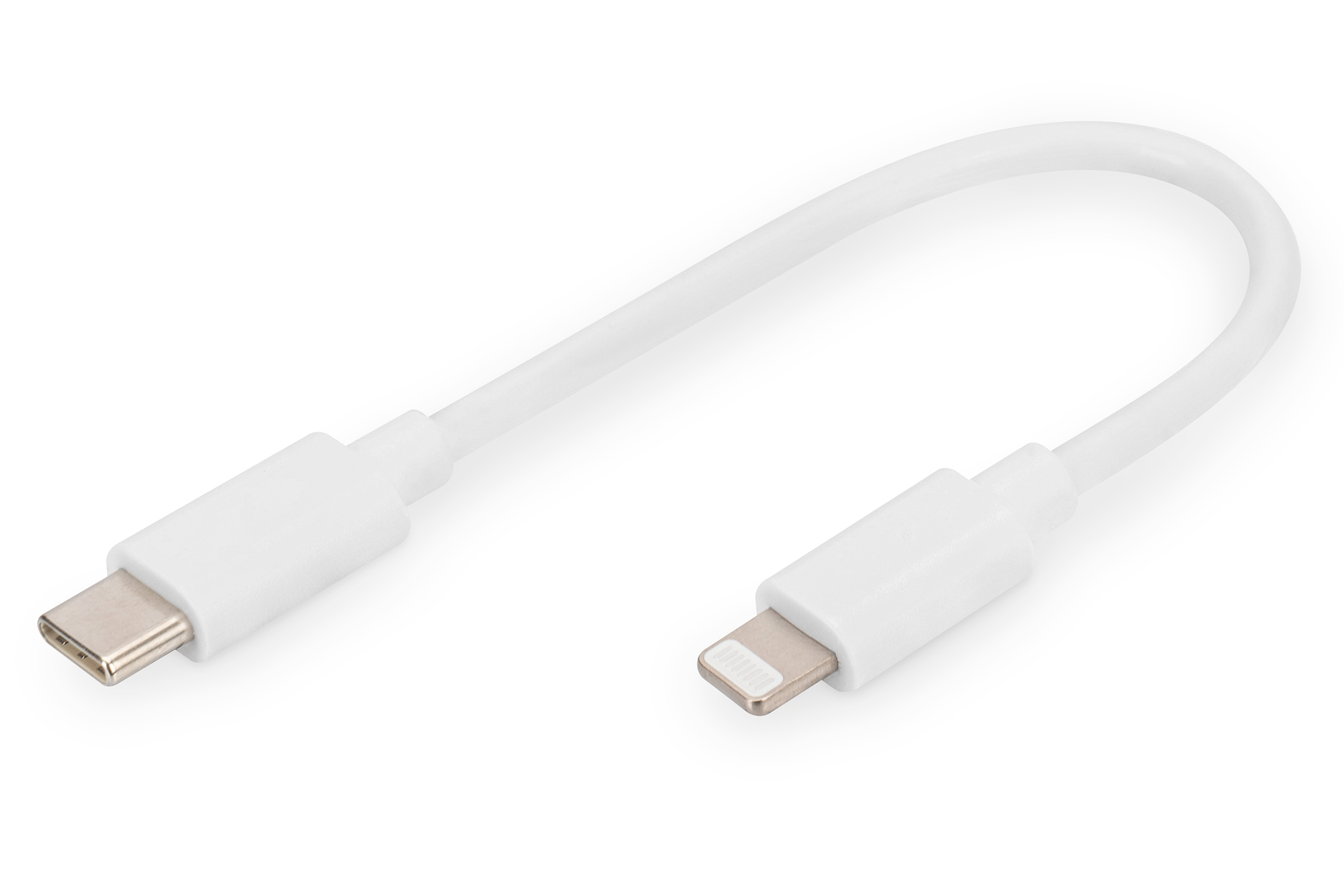 Image of Digitus Lightning to USB-C data/charging cable, MFI-certified