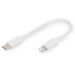 Digitus Lightning to USB-C data/charging cable, MFI-certified